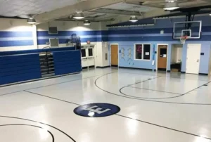 Epoxy lantai Gymnasium