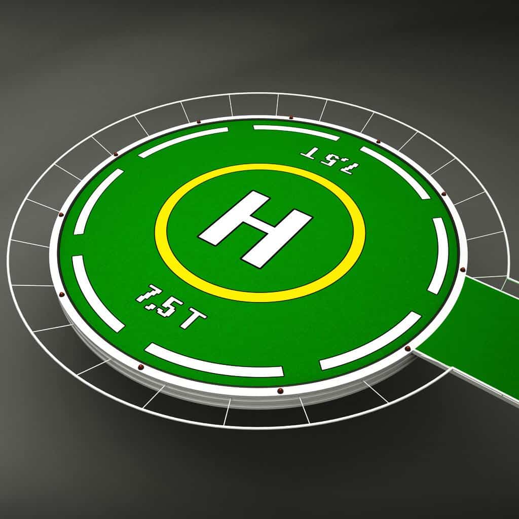 Kontraktor Epoxy Lantai Helipad Terbaik #1