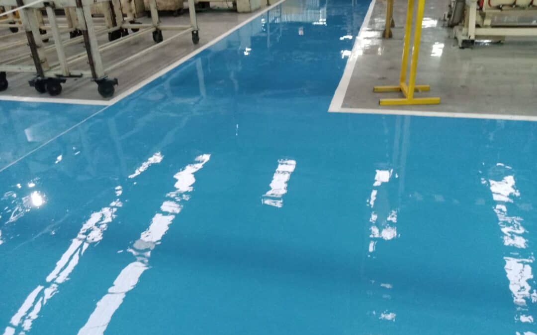 Aplikasi Cat Epoxy Lantai Hikari Paint