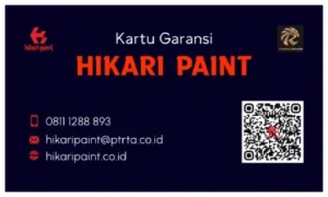 Garansi Produk Hikari Paint