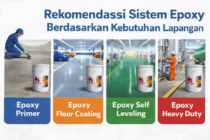 Rekomendasi Sistem Epoxy Berdasarkan Kebutuhan Lapangan