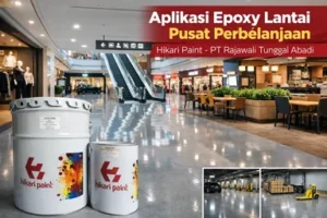 Aplikasi Epoxy Lantai Pusat Perbelanjaan