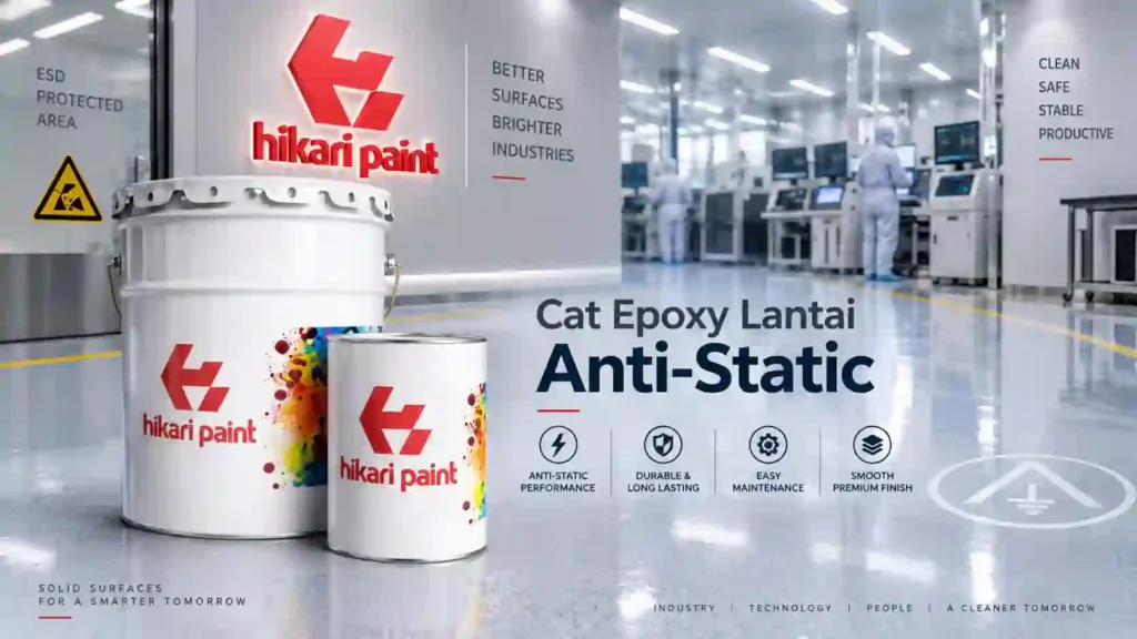 Cat Epoxy Lantai Anti-Static