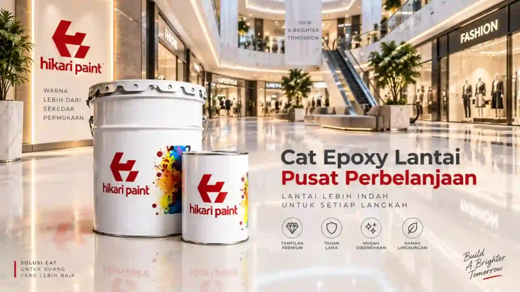 Cat Epoxy Lantai Pusat Perbelanjaan